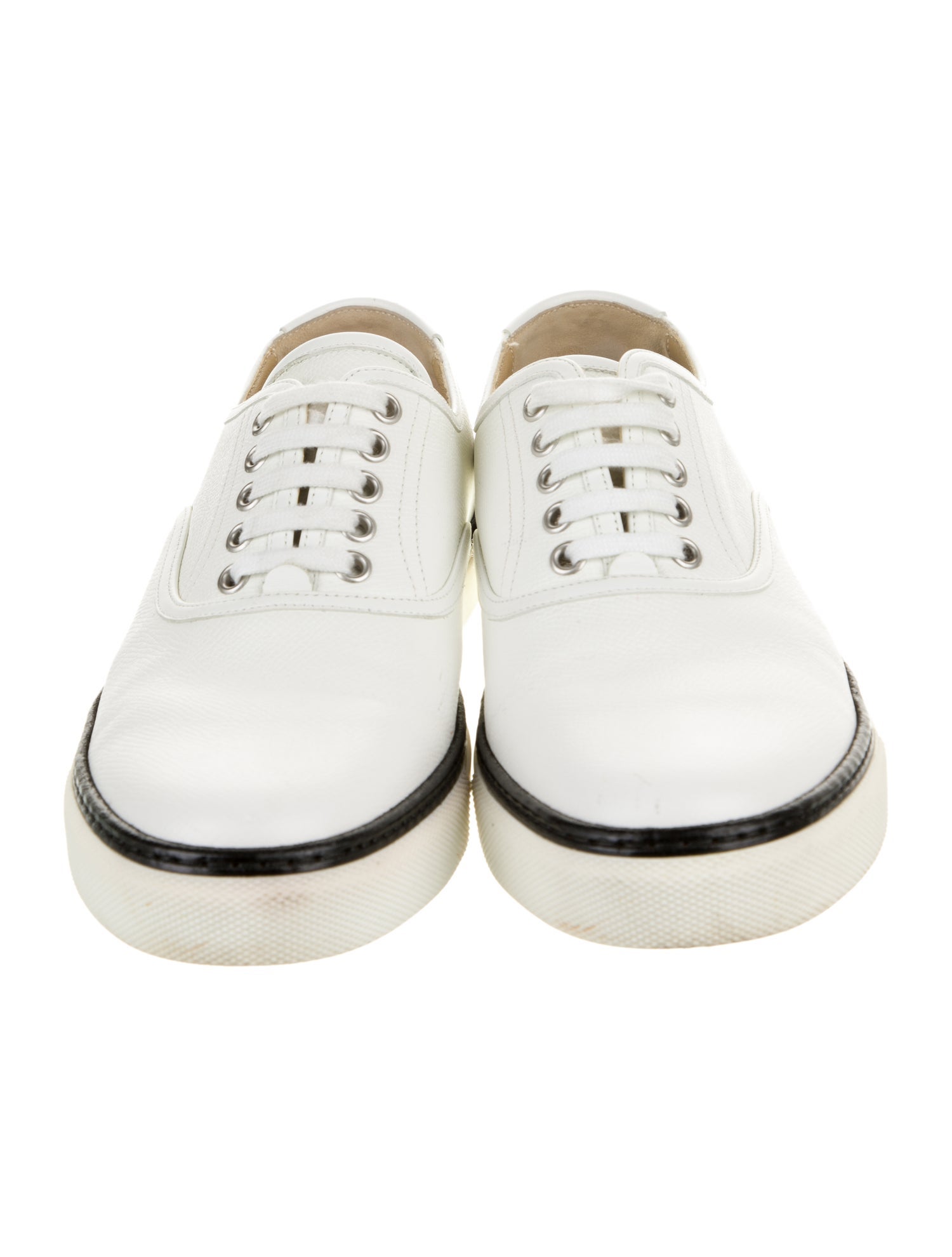 Hermès Leather Sneakers